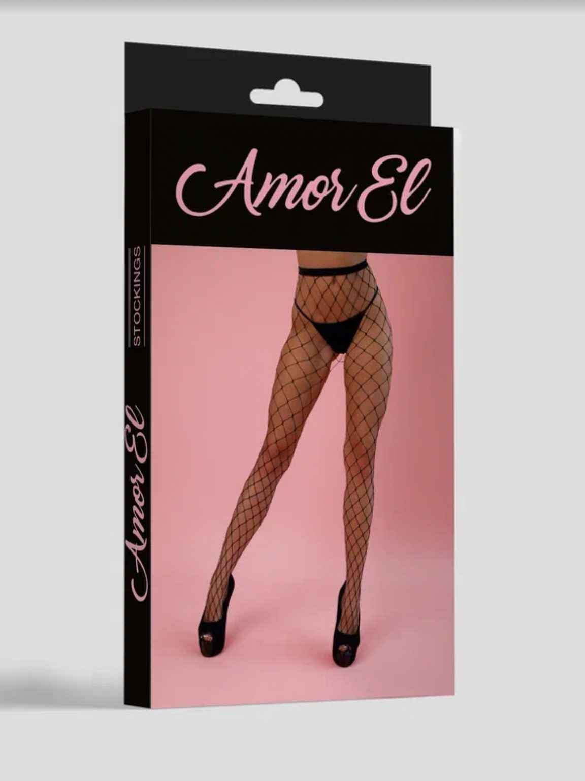 Mostoles Wide Fishnet Crotchless Tights