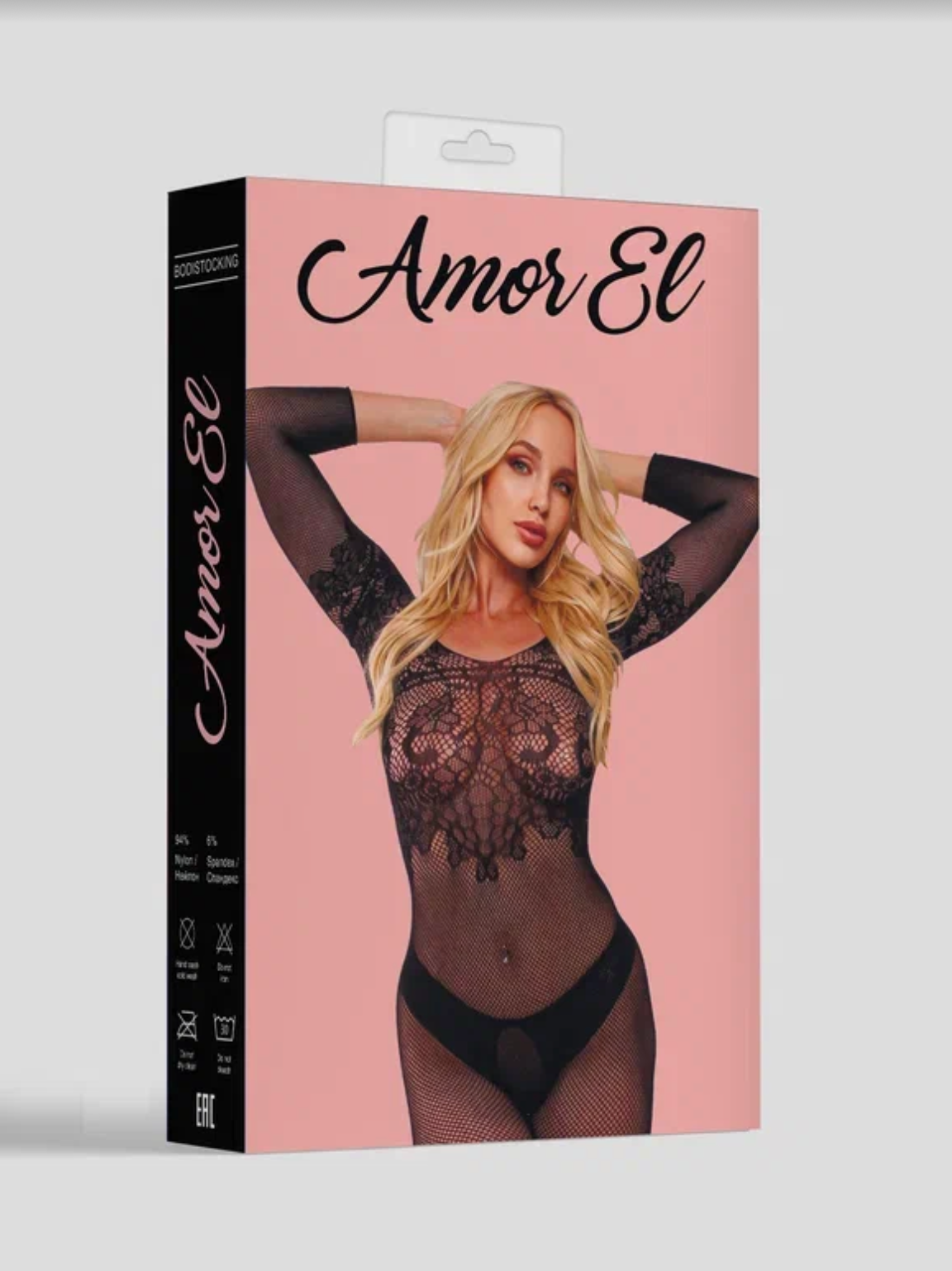 Gracia Crotchless Patterned Fishnet Bodystocking